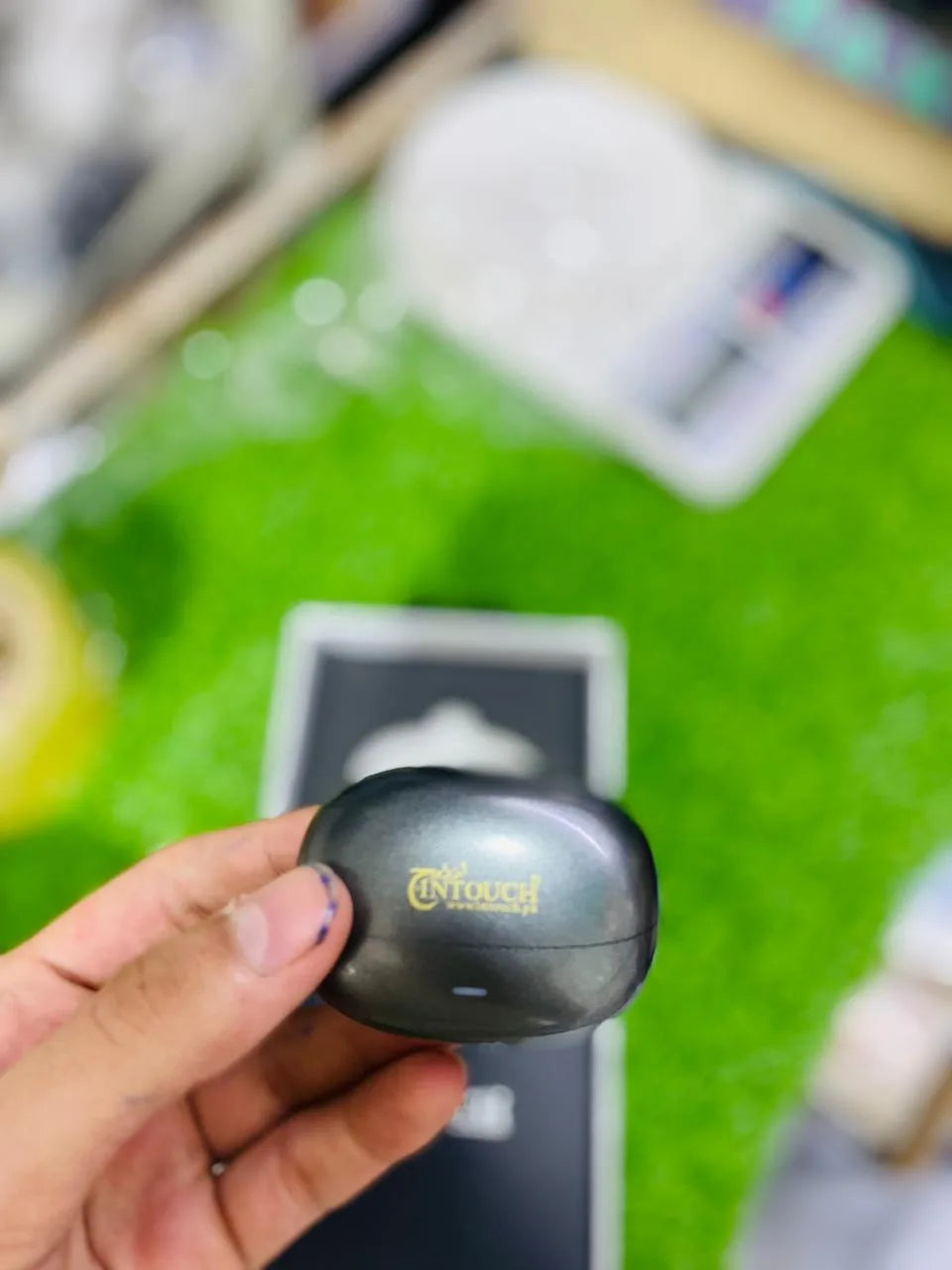 InTouch INT-W03 Wireless Bluetooth Earbuds – ANC | ENC High Quality.