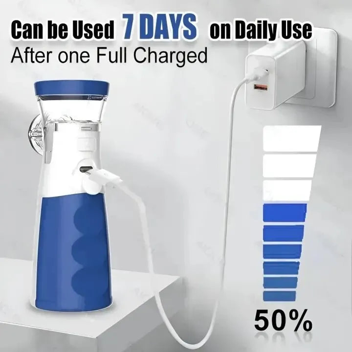 Portable Mesh Nebulizer (USB & Battery) – Mini Inhaler for All Ages