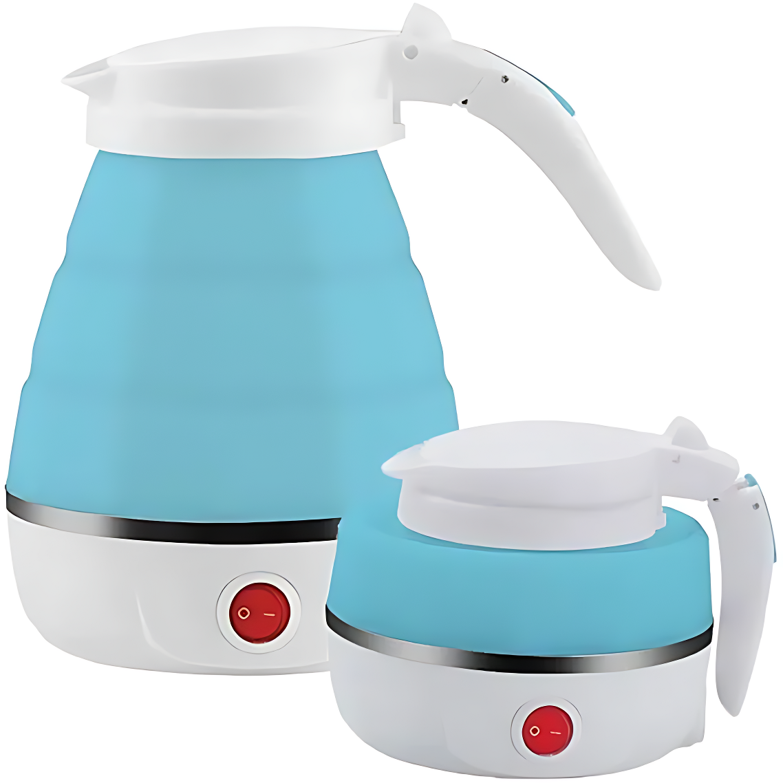 Portable Foldable Silicone Electric Travel Kettle