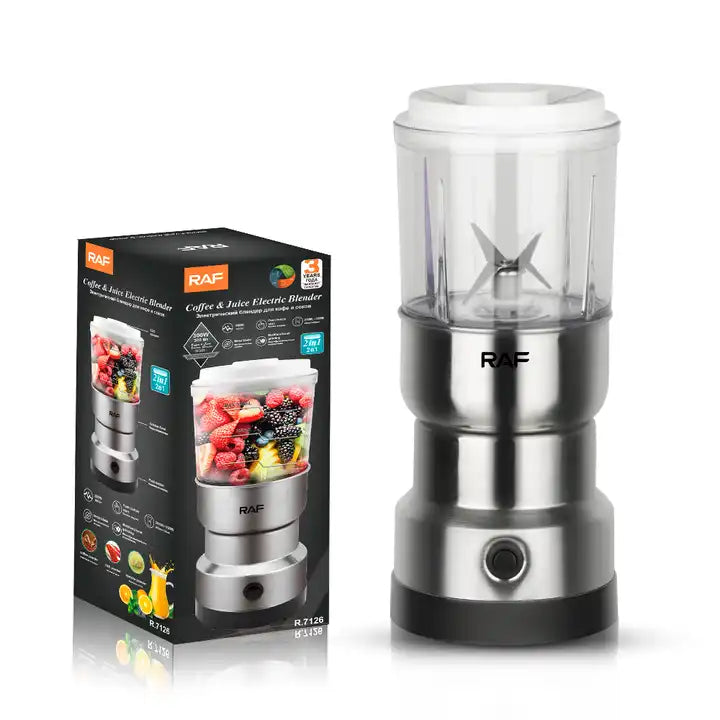 RAF 2 in 1 Coffee & Juice Electric Blender
