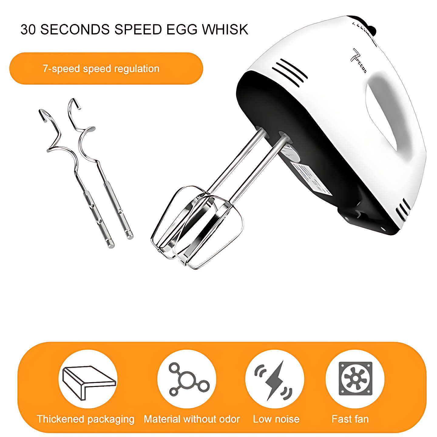 Electric Hand Mixer Beater Machine for Cake, Eggs & Baking Mixer.