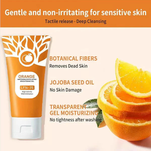 Orange Enzyme Exfoliating Gel – Brightening & Dead Skin Remover