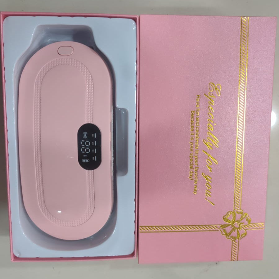 Cramp Relief Heating Belt – Portable Menstrual Pad with 4 Massage Modes (Free Delivery And Return)