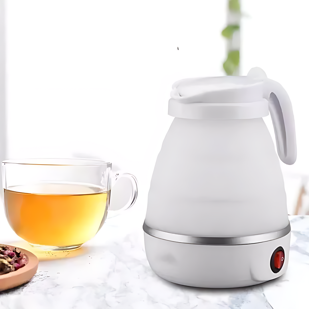 Portable Foldable Silicone Electric Travel Kettle
