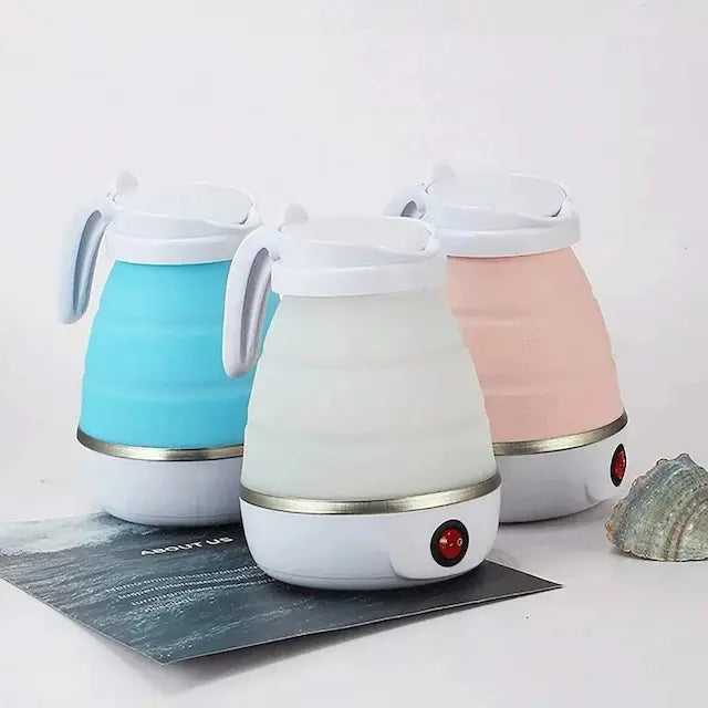Portable Foldable Silicone Electric Travel Kettle