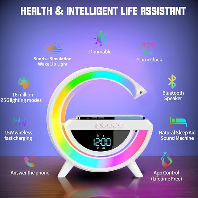 RGB G-Lamp Smart Bluetooth Speaker Wireless