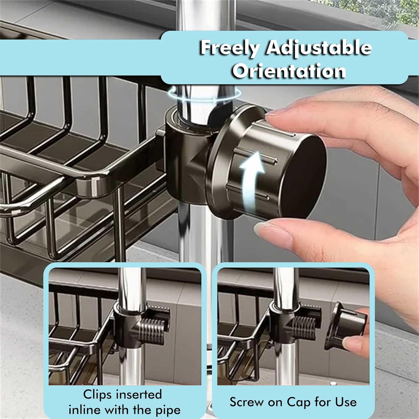 Multifunctional Sponge Holder