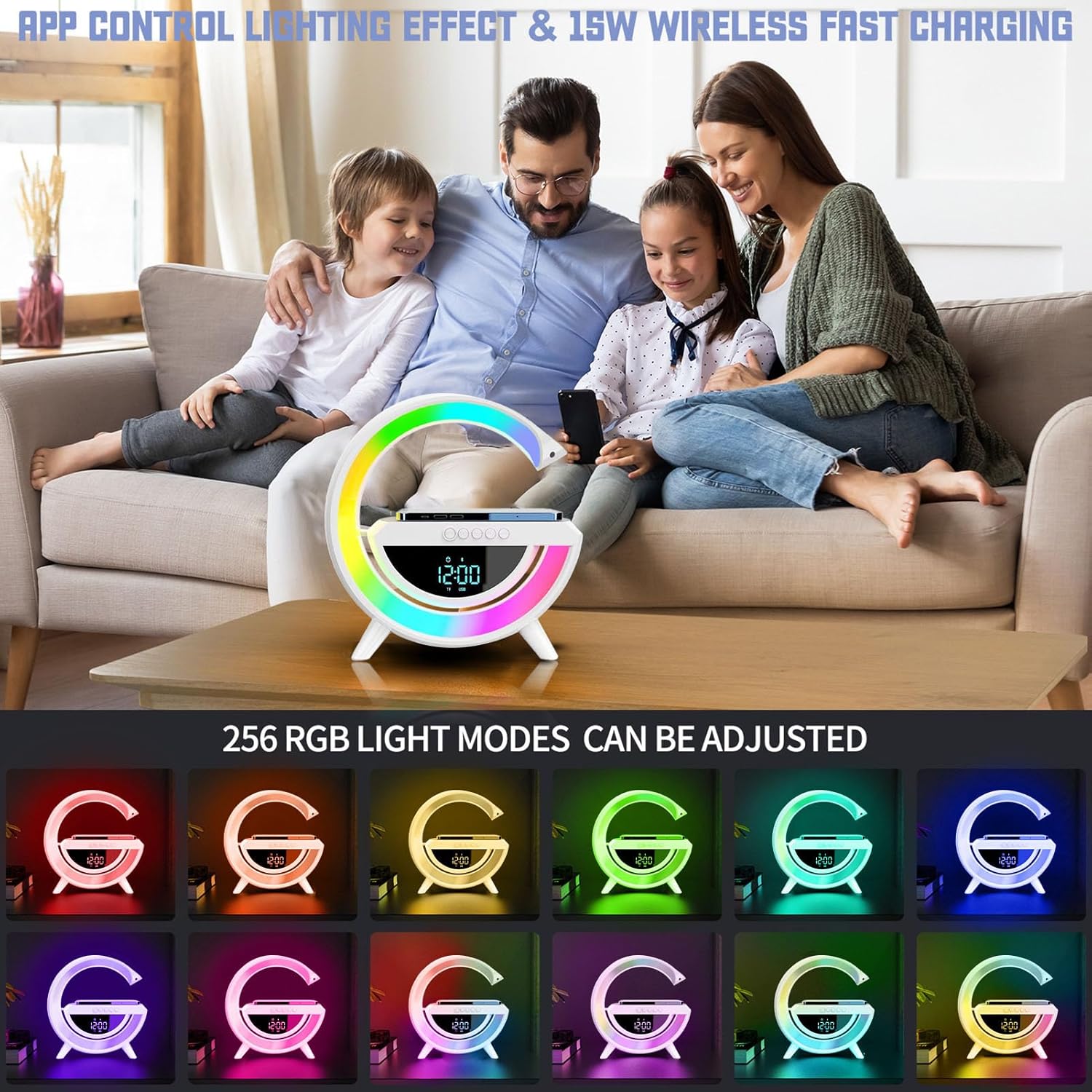 RGB G-Lamp Smart Bluetooth Speaker Wireless