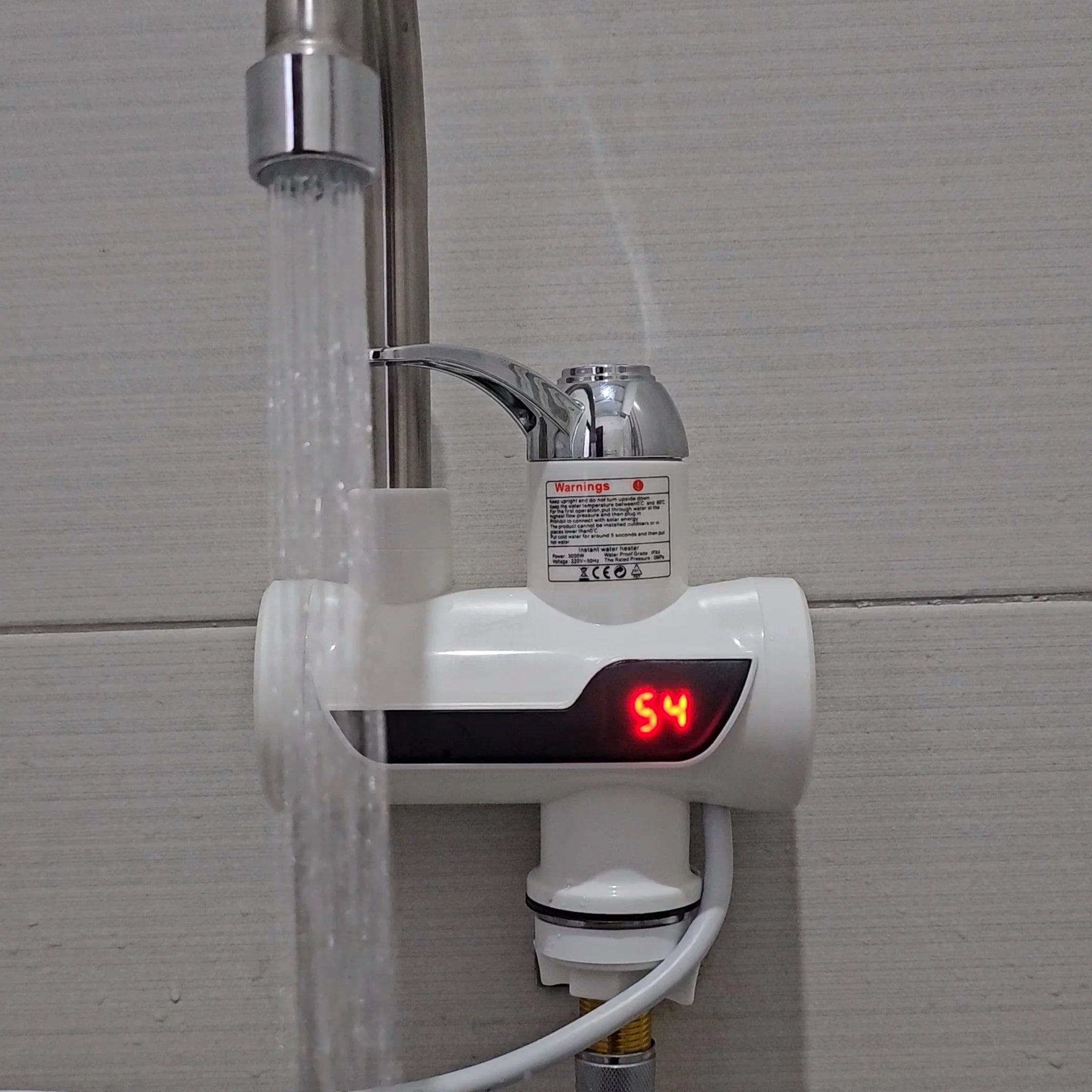 Instant Electric Water Heater Tap For Winter