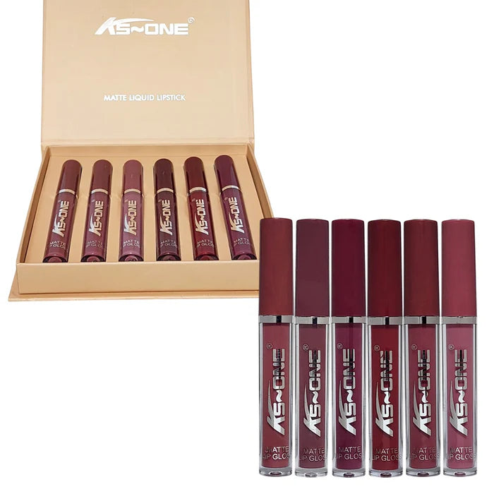 1-In-6 PCS Lipgloss Set Premium Quality