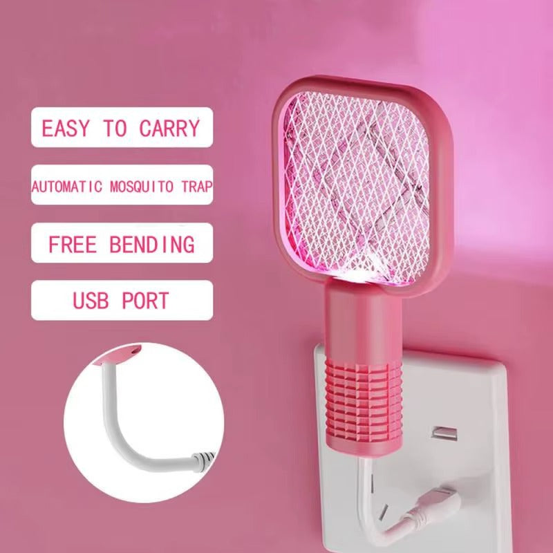 Mini USB Rechargeable Mosquito Racket