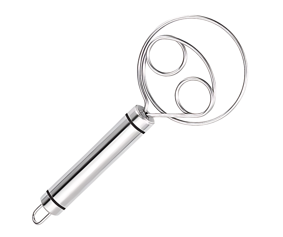 Manual Non Stick Steel Flour Cream Mixer Beater Tool