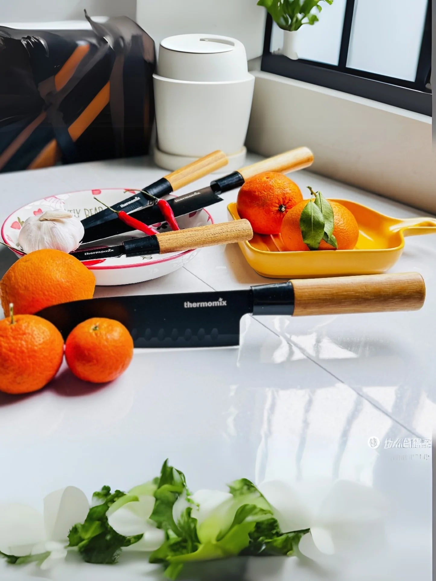 4 Piece Japanese Kitchen Knives stainless steel Set