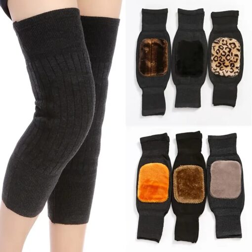 Men | Women Winter Thermal Knee Pads: Non-Slip Compression & Joint Recovery (Free Delivery And Return)