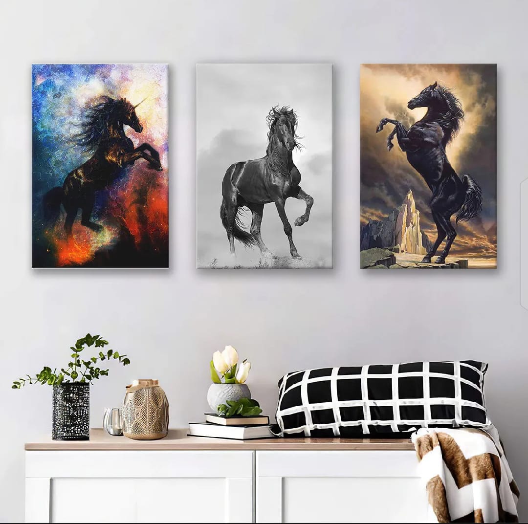 3Pcs Elegant Design Wall Mount Photo Set