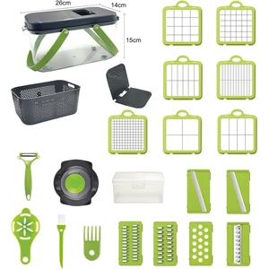 Multifunctional Vegetable Cutter 22 Pcs Set