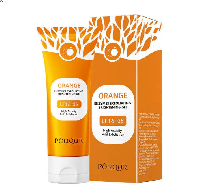 Orange Enzyme Exfoliating Gel – Brightening & Dead Skin Remover