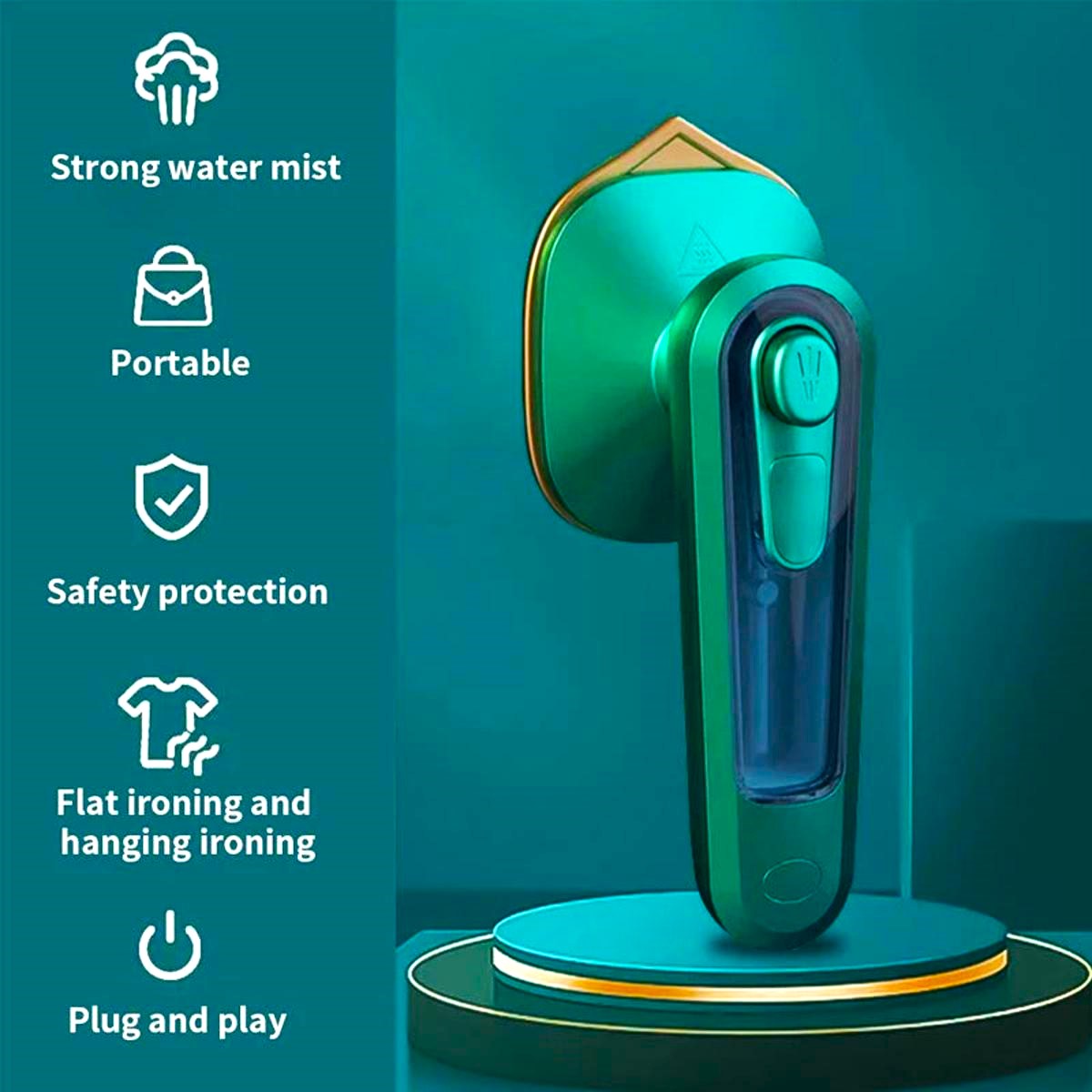 Portable Mini Steam Electric Iron for Clothes