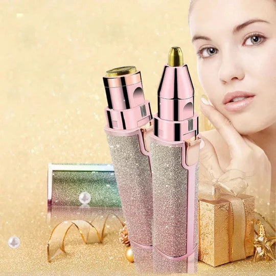 2-In-1 Electric Eyebrow Trimmer And Shaver (Free Delivery And Return)