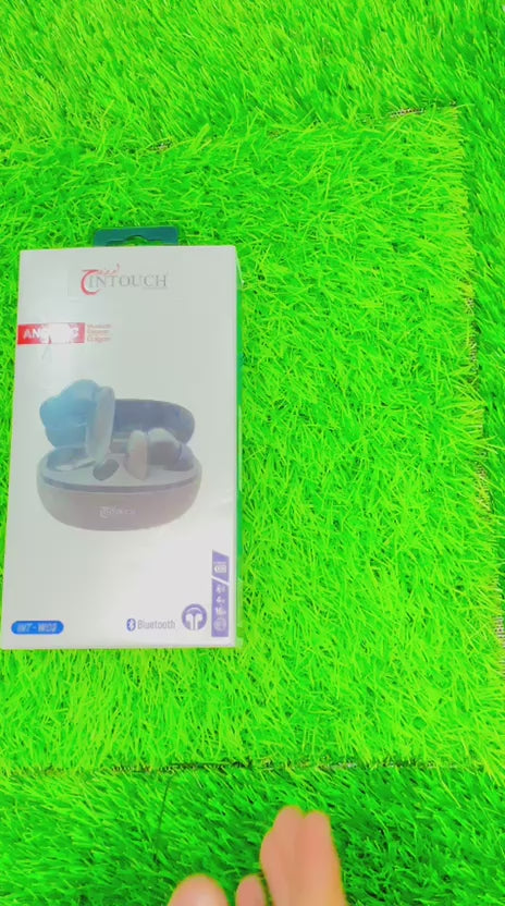 InTouch INT-W03 Wireless Bluetooth Earbuds – ANC | ENC High Quality.